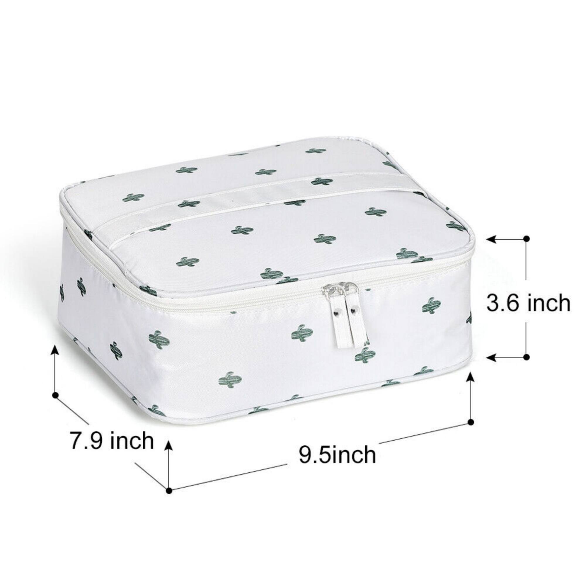 NEX™ White Cosmetic Organizer with Adjustable Divider